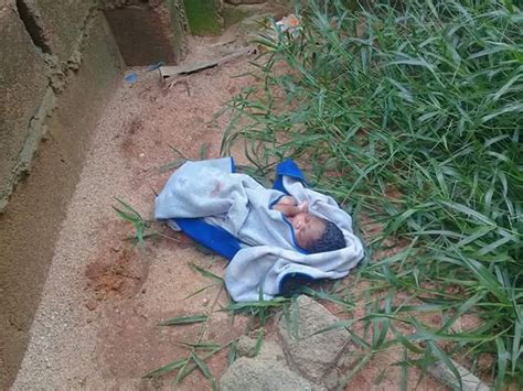 Photos Newborn Baby Found Abandoned In Uncompleted Building In Benin