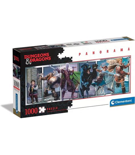 PUZZLE 1000 PIEZAS DUNGEONS DRAGONS DE CLEMENTONI JUGUETES PANRE