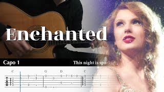 Enchanted - Taylor Swift - Fingerstyle Guitar TAB Chords | Doovi