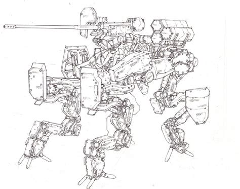 Artstation Mecha Sketch Dunhuang Chen Sketches Mecha Dunhuang