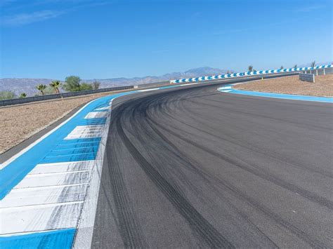 Straight Road on a Racing Track in the USA - HDRi Maps and Backplates