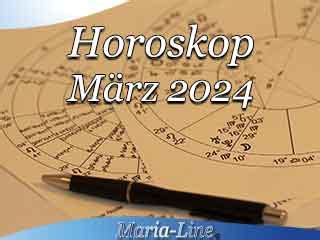 Horoskop März 2024