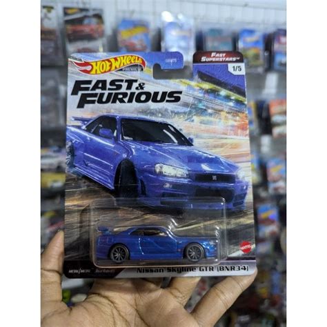 Jual Hot Wheels Nissan Skyline Gtr R Fast Superstars Series Shopee Indonesia