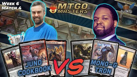 MTG Modern Jund Cookbook Vs Tron MTGO Masters Week 6 Match 4