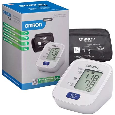 Omron Hem 7120 Tensiómetro De Brazo Automático Control Farmacia