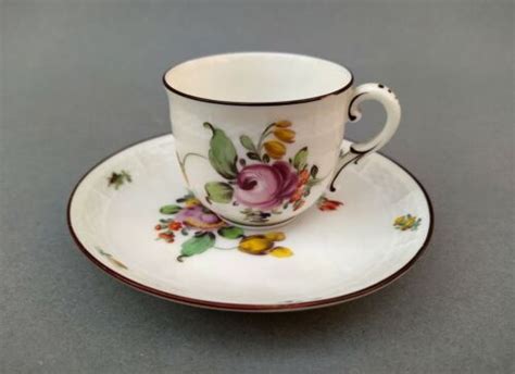 Antique Nymphenburg Cup And Saucer Ebay