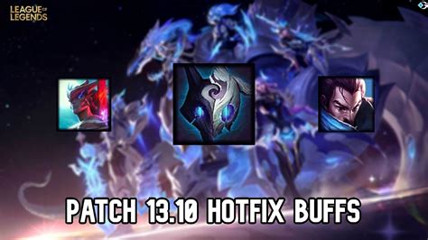 Riot Hotfix Buffs Yasuo Yone And Kindred On Lol Patch 13 10 Gameriv