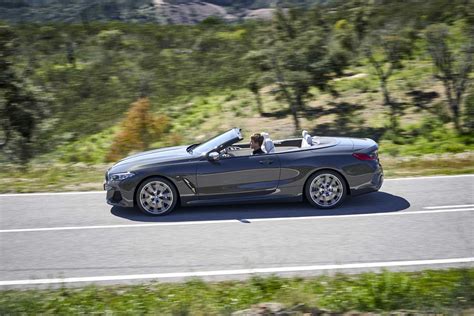 The New Bmw M850i Xdrive Convertible In Colour Dravit Grey Metallic And 20” M Light Alloy Wheels