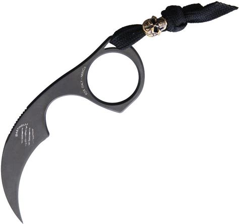 Bastinelli Creations Diagnostic Karambit Black Pvd Coated Bohler N690