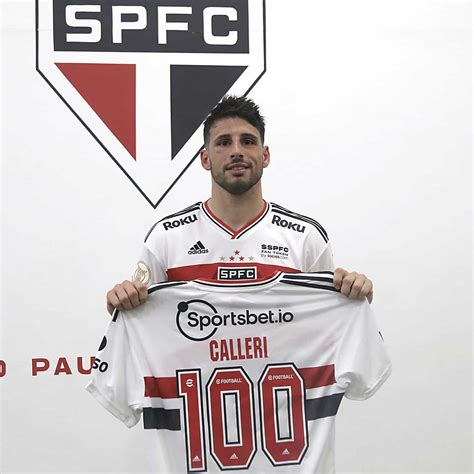 Calleri completa 100 jogos a camisa do São Paulo Minha Torcida