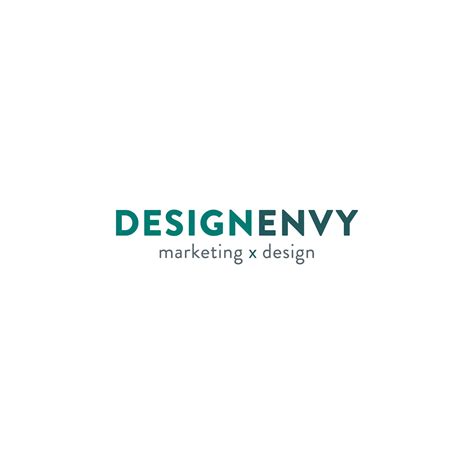 DesignEnvy logo rebrand design on Behance