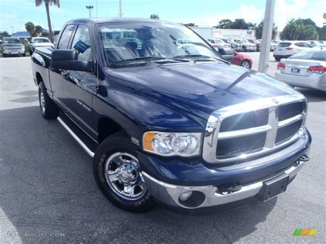 2005 Patriot Blue Pearl Dodge Ram 2500 Slt Quad Cab 4x4 84136255 Car Color