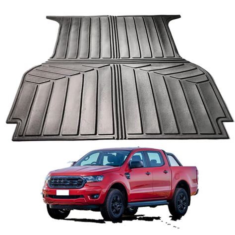 BOOGADEE Truck Bed Mats Compatible with 2019-2023 Ford Ranger Crew Cab ...