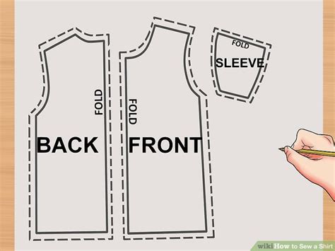 How To Sew A Shirt With Pictures Wikihow