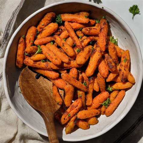 Air Fryer Baby Carrots - Healthful Blondie