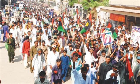 Rival Ppp Groups Hold Rallies Against Each Other In Badin Pakistan