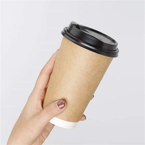 Oz Double Wall Compostable Paper Hot Cup Case Eco Pliant