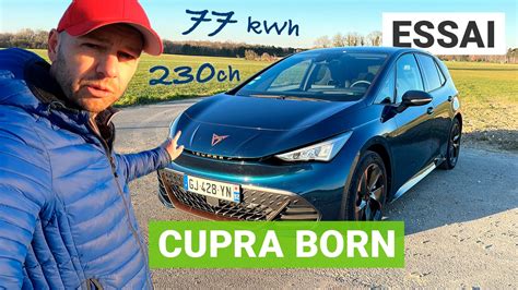 Essai Cupra Born VZ XL La Meilleure Rivale De La Tesla Model 3