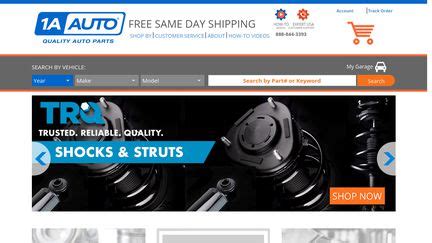 1A Auto Reviews - 55 Reviews of 1aauto.com | Sitejabber