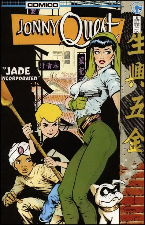 Jonny Quest 5 Cover By Dave Stevens Jonny Quest Comic Book Artists