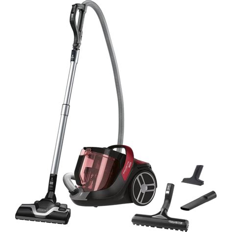 Rowenta Silence Force Cyclonic Bagless Vacuum Cleaner Red