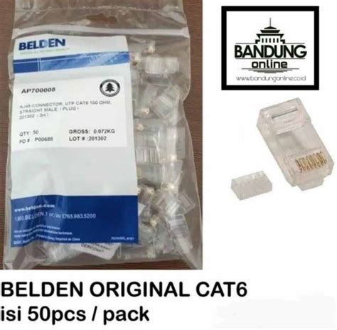 1 Pcs Belden RJ45 Cat6 Original Lazada Indonesia