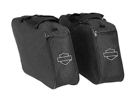 Harley Davidson® Bar And Shield Zippered Saddlebags Liners Black 91959