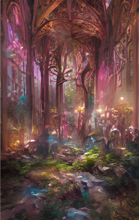 Mystical Forest Fantasy Forest Magic Forest Forest Fairy Magical