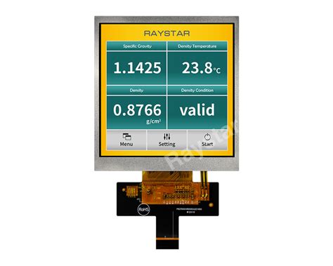 Square Tft Display Square Lcd Display Square Lcd Panel Raystar