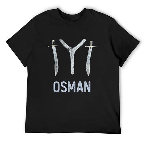 Mens Kayi Swords Marking Iyi Symbol Osman Ertugrul S Son T Shirt Black