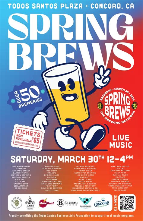 13th Annual Spring Brews Festival Concord CA Match Point Brewing