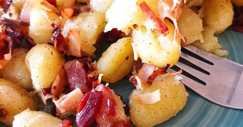 Oquis Con Jam N Y Bacon Receta De Merry Gomez Cookpad