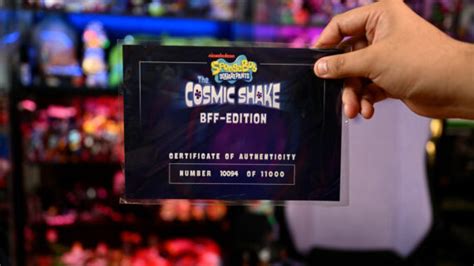 Unboxing The Spongebob Squarepants The Cosmic Shake Bff Edition