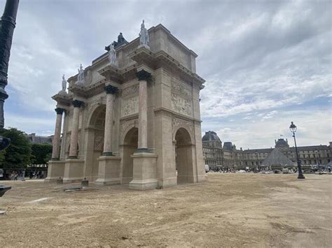 Restaur Larc De Triomphe Du Carrousel Rouvre La Grande Perspective