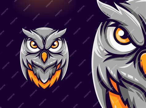 Premium Vector Owl Illustration For Esport Mascot Logo