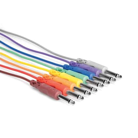 Hosa Unbalanced Patch Cables 14 Ts To Same 6 Ly Ra 6 Ly 8 Sợi