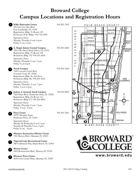 Broward College North Campus Map Zip Code Map | Images and Photos finder