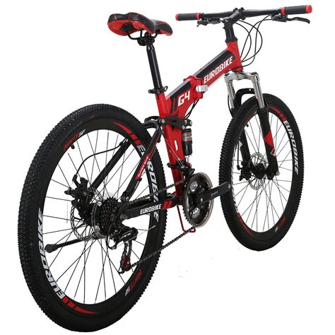 Buy Eurobike Folding Mountain Bike 26 Inch Folding Bike 21 Speed Full