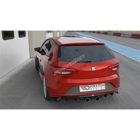 Rear Diffuser V Seat Leon Cupra Mk Fl Hatchback Races