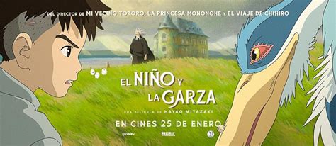 ‘el Niño Y La Garza La Más Reciente Película De Studio Ghibli