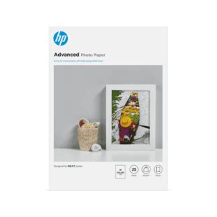 Hp Advanced Photo Paper Glossy G M A X Mm Sheets