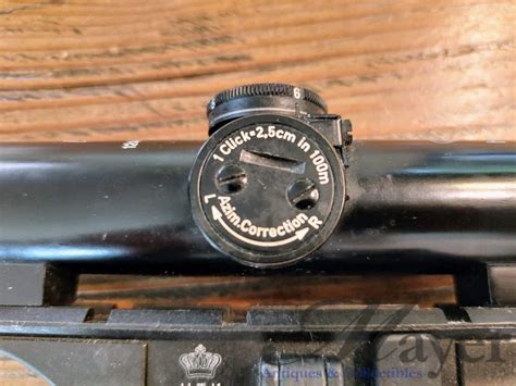 Danish Military Surplus Hensoldt Wetzlar Z24 X4 Scope With G3 Claw