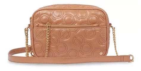 Bolsa Crossbody Para Mujer Cloe En Material Reciclado Color Nude Env O Gratis