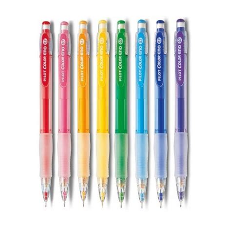 Pilot Color Eno 0 7mm Automatic Mechanical Pencil 8 Color Set