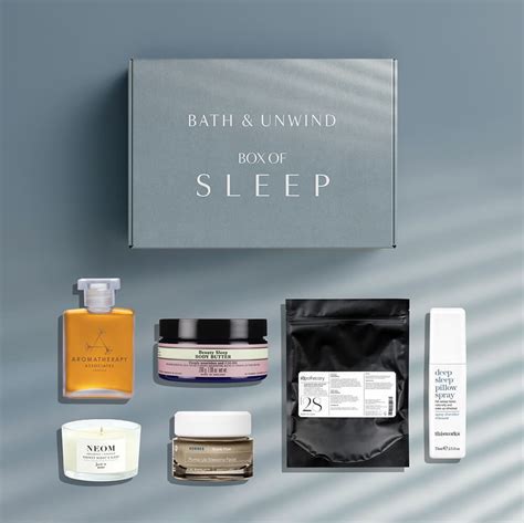 Bath And Unwind Box Of Sleep Bath And Unwind Official Stockist