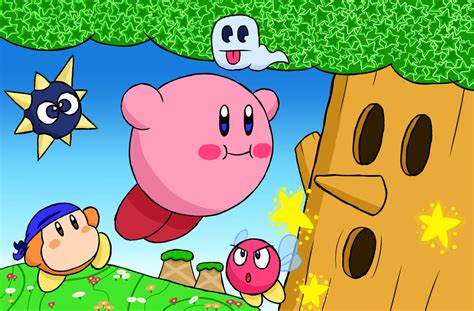 Kirbys Dream Land Redraw By Artfandraws On Deviantart