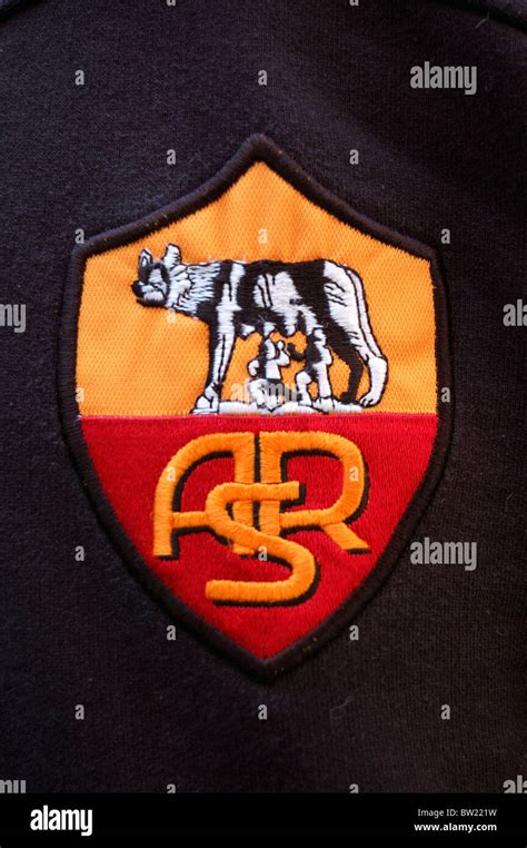 Roma football club badge Stock Photo - Alamy