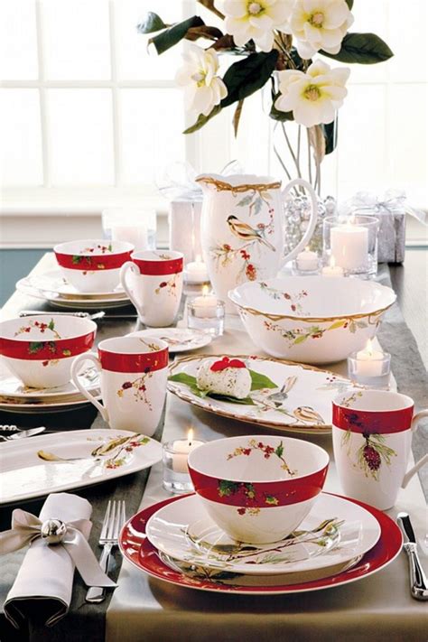 57 Beautiful Christmas Dinnerware Sets – Christmas Photos