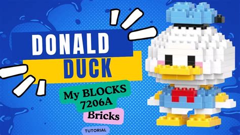 Bricks Tutorial Donald Duck My Blocks A Bahasa Youtube