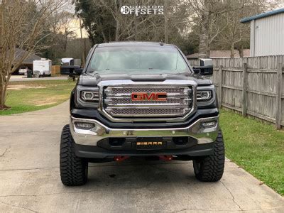 2018 GMC Sierra 1500 With 24x12 44 Hardcore Offroad Hc11 And 35 13 5R24 Haida Mud Champ And